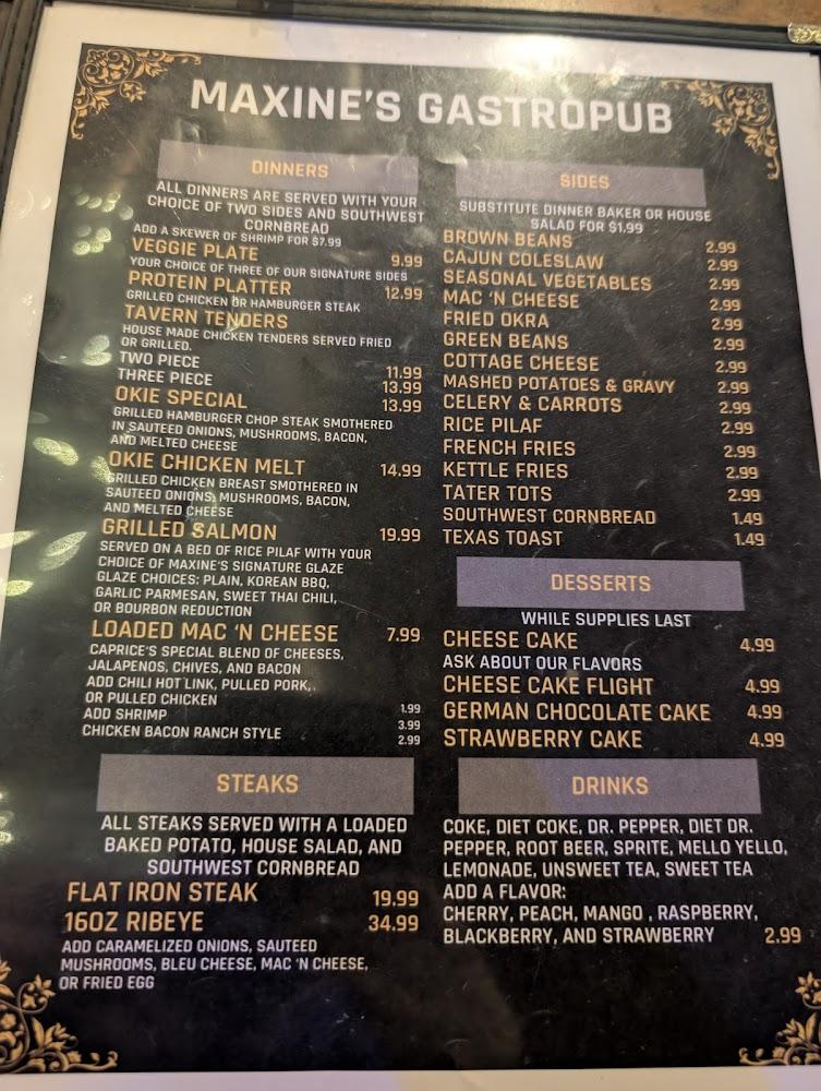 Max's Garage Menu image 2