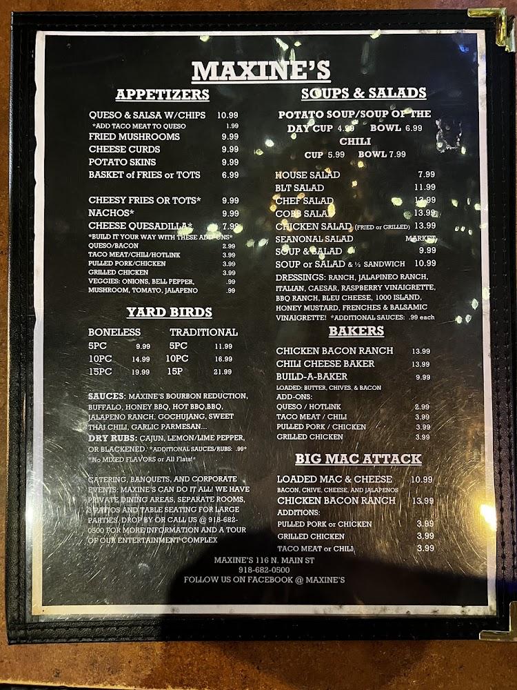 Max's Garage Menu image 3